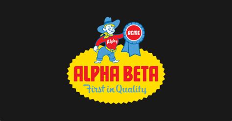 Alpha Beta Logo - Defunct Supermarket Chain - Alpha Beta Supermarket ...