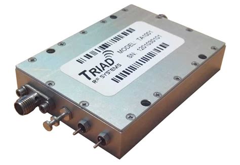 Triad RF Systems Showcases Bi-Directional and RF Power Amplifiers | Unmanned Systems Technology