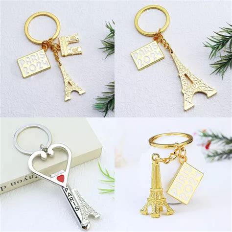 PARIS KEYRING SOUVENIRS Bag Charm Fashion 2024 Paris Olympic Games Keychains $7.74 - PicClick AU