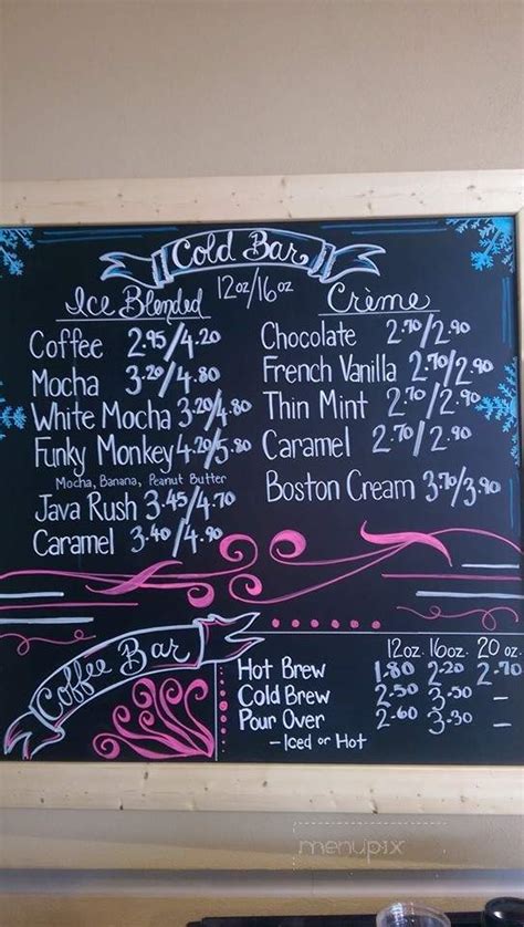 Online Menu of Bloom Coffeeworks, Portland, TX