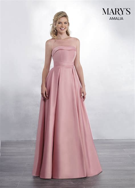 Elegant Dusty pink color Bridesmaid Dresses