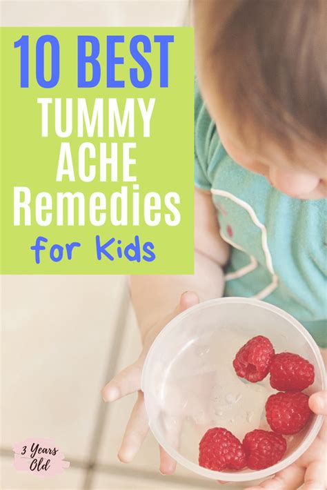 10 Best Tummy Ache Remedies for Kids | Upset tummy remedies, Tummy ache ...