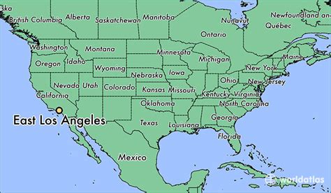 Where is East Los Angeles, CA? / East Los Angeles, California Map ...