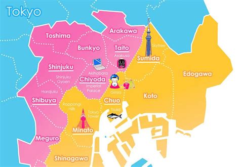 A Quick Guide to Tokyo's Best Districts & Neighborhoods | Tokyo, Tokyo ...