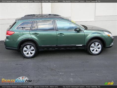 Cypress Green Pearl 2010 Subaru Outback 2.5i Premium Wagon Photo #2 ...