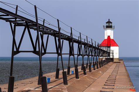 "St. Joseph, Michigan Lighthouse" by Kenneth Keifer | Redbubble