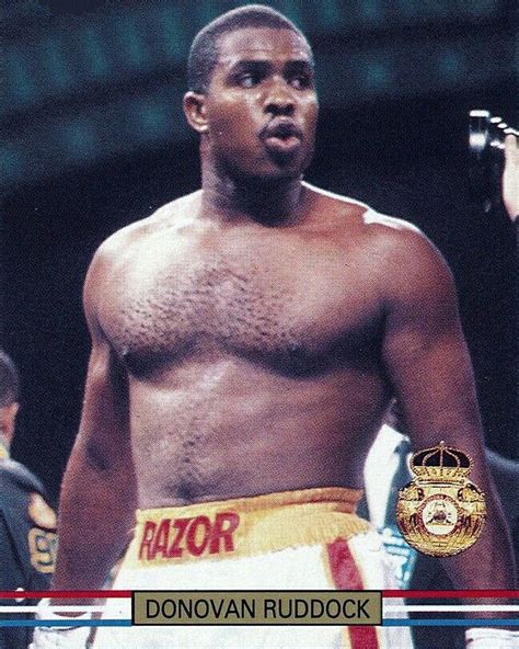 Donovan *Razor* Ruddock | Boxing champions, World boxing, Sport boxing