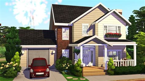 Sims 4 Two Story House