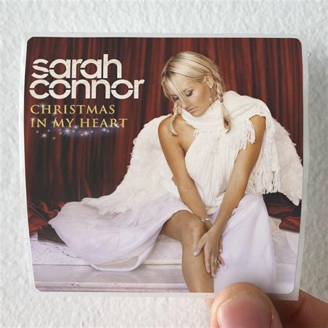 Sarah Connor Christmas In My Heart Album Cover Sticker