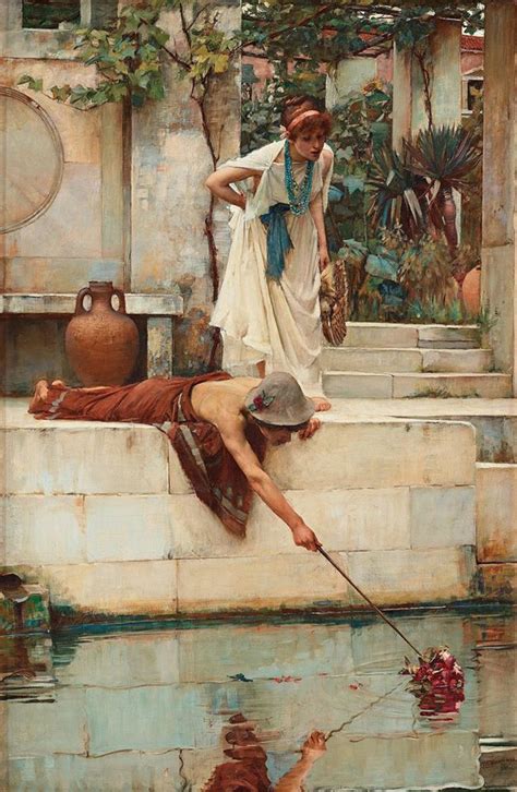 The Rescue (c.1890) by John William Waterhouse | Greek paintings, Art, Pre raphaelite art