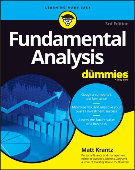 Fundamental Analysis For Dummies: Matthew Krantz: 9781394159710: Telegraph bookshop