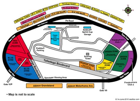 Talladega Superspeedway Seating Chart