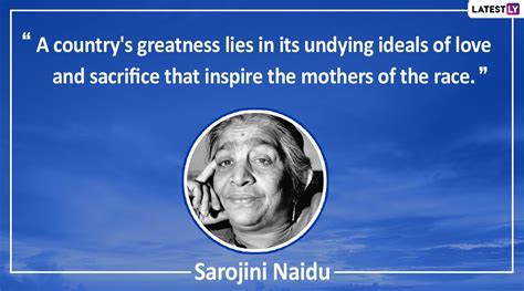 Sarojini Naidu 141st Birth Anniversary: Remembering The Quotes of Nightingale of India on Her ...