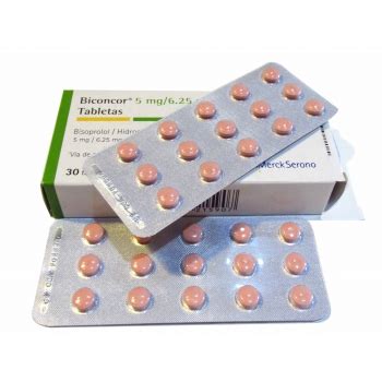 BICONCOR (Bisopropol / hydrochlorothiazide) tablets 5mg / 6.25mg 30 ...