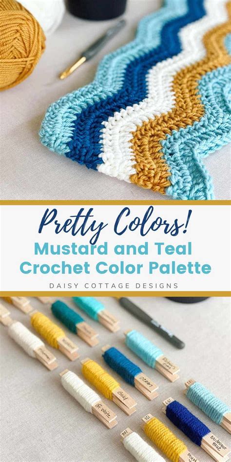 How to Choose Pretty Crochet Colors - Daisy Cottage Designs