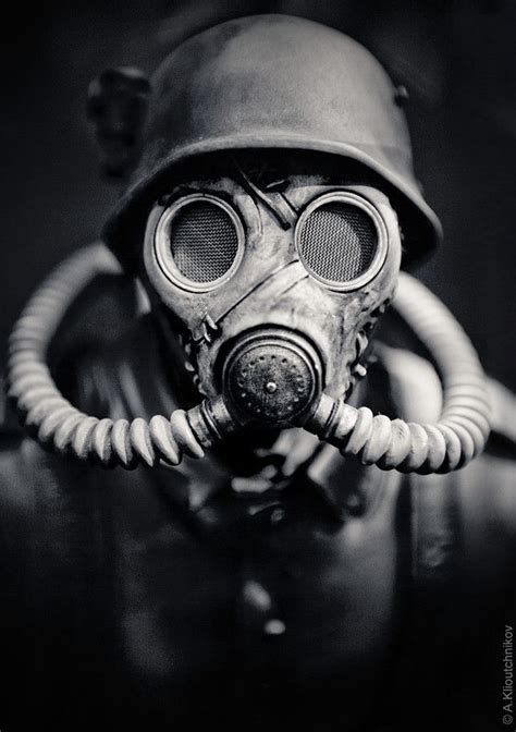 German soldier in Gas Mask | Mask photography, Gas mask, Gas mask art