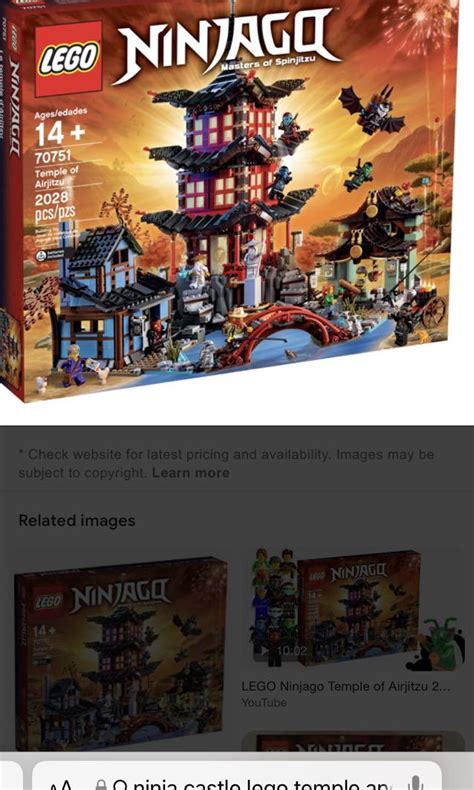 Lego ninjago temple, Hobbies & Toys, Toys & Games on Carousell