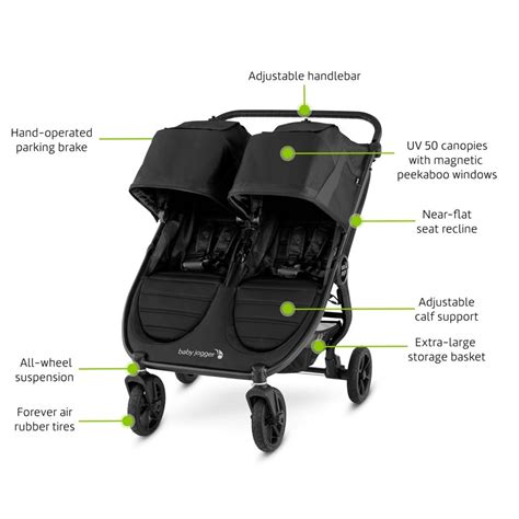 city mini® GT2 Double – Baby Jogger Canada