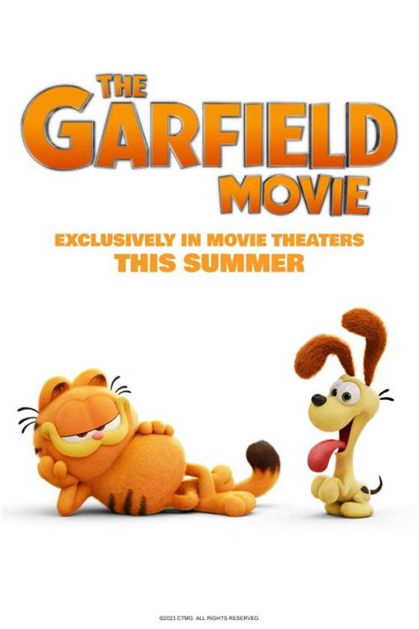 The Garfield Movie | 2024 | Promotional poster - Garfield Photo ...