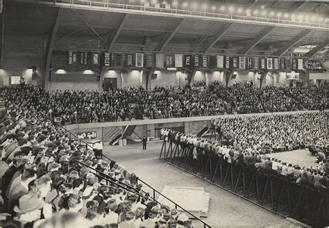 Packed crowd at Jenison Fieldhouse