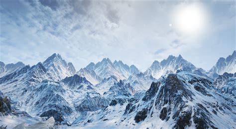 Free photo: Mountains & snow - Alaska, Canada, Cliffs - Free Download ...