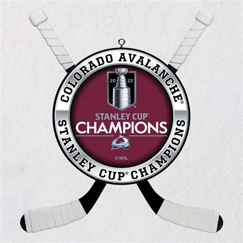 Colorado Avalanche: 2022 Stanley Cup Champions Logo Officially Licensed NHL Removable Adhesive ...