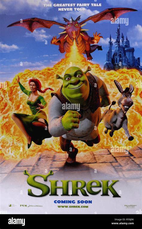 Shrek - Original Movie Poster Stock Photo - Alamy