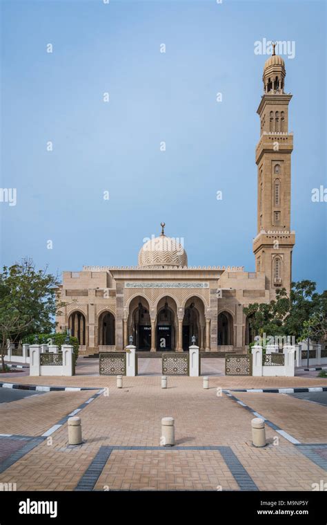 The Al Manara Mosque in Dubai, UAE, Middle East Stock Photo - Alamy