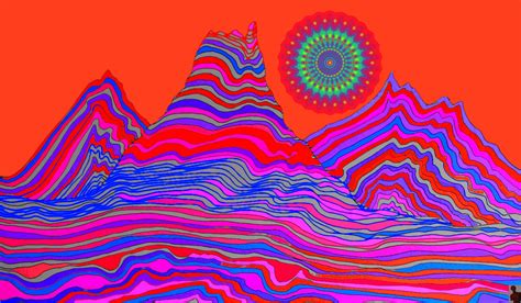 illustration psychedelic gif | WiffleGif Psychedelic Art, Trippy Gif, Black Light Posters ...