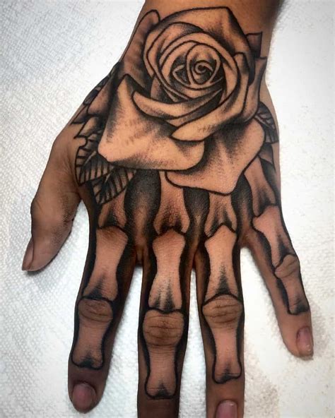 Skeleton hand tattoo – Artofit