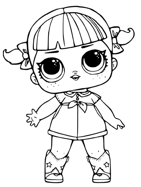 Printable Lol Dolls Coloring Pages