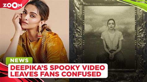 Deepika Padukone shares a mysterious video of herself, leaves fans confused