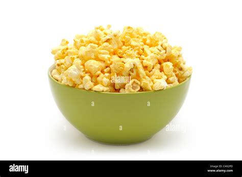 Bowl of Popcorn, Bowl of Gluten Free, Organic Popcorn Stock Photo - Alamy