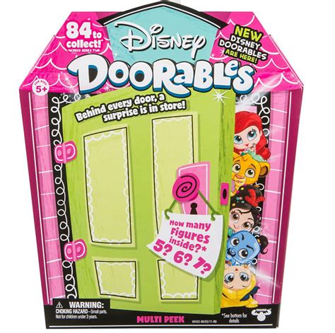 Disney Doorables Series 2 Multi Peek Mystery Pack 5, 6 or 7 Figures ...