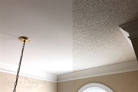 5 Popcorn Ceiling Removal Tips - 2paws Designs