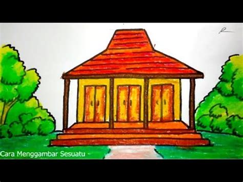 Gambar Kartun Rumah Adat Jawa Tengah – cabai