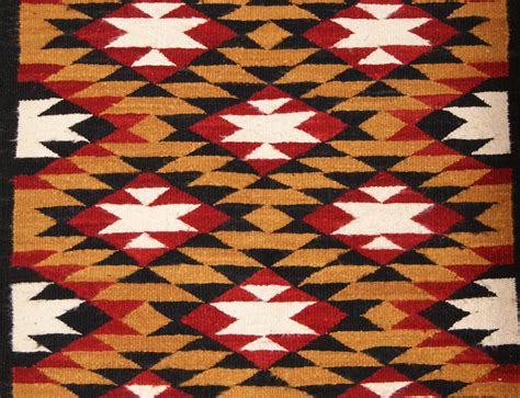 Navajo Double Saddle Blanket Navajo Weaving For Sale