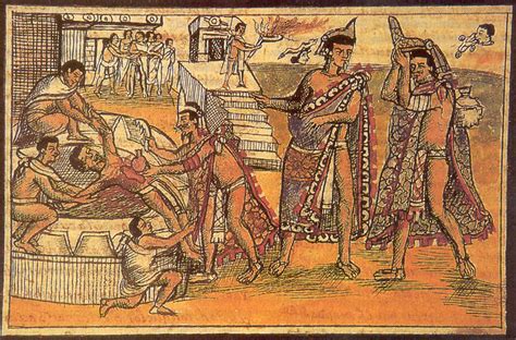 Aztec Sacrifices - The aztecs