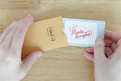 DIY Business Card Envelopes