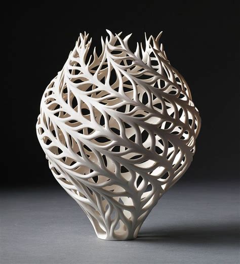 Porcelain Vessels Inspired by the Ocean Sculpted by Jennifer McCurdy | Natural form art ...