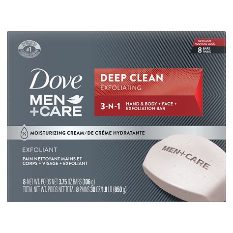 Buy Dove Men+Care Body and Face Bar More Moisturizing Than Bar Soap Deep Clean Effectively ...