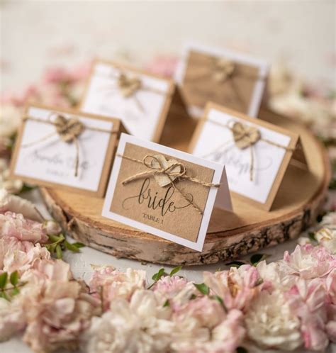 rustic 300-cg-w | Wedding table name cards, Wedding name cards, Place cards wedding diy