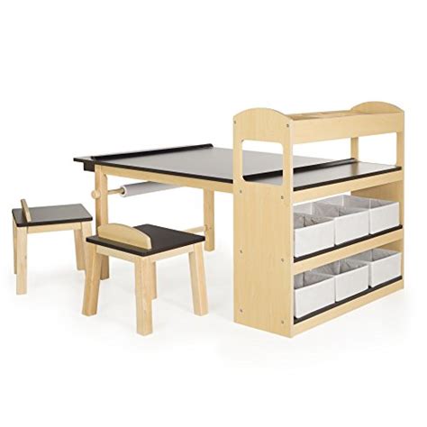 Toddlers' and Kids' Art Desks with Storage