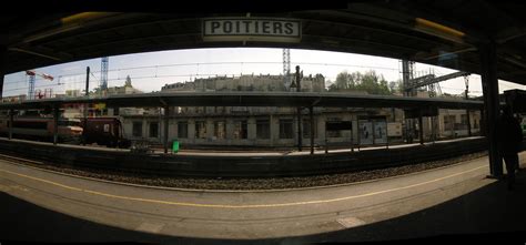 Poitiers train station | Panorama de la gare de Poitiers Pan… | Flickr