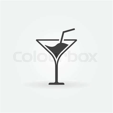 Martini icon or vector logo | Stock vector | Colourbox