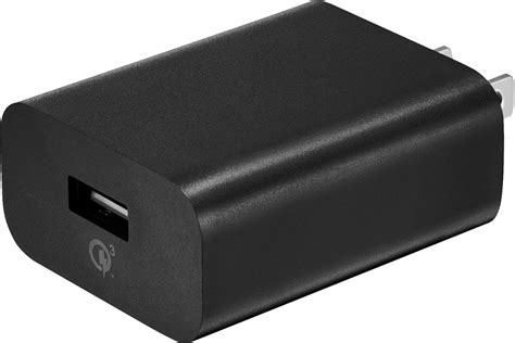 Best Buy: Insignia™ 18W Power Adapter Black NS-AC1UQC3