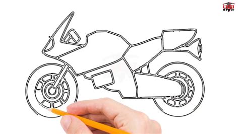 How To Draw A Cool Motorcycle