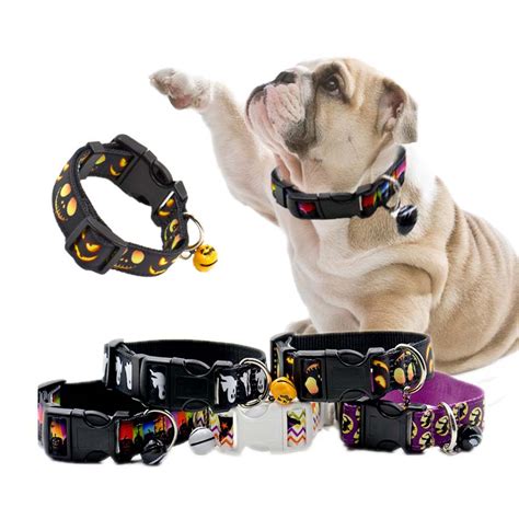 Newest Halloween Pet Dog Collars Adjustable Nylon Review