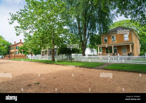 Lincoln Home National Historic Site Stock Photo - Alamy