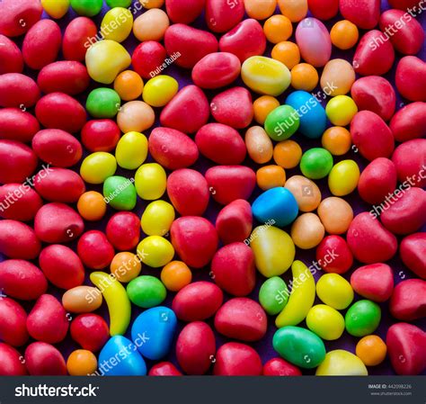 Closeup Bright Colorful Candies Background Stock Photo 442098226 ...